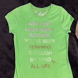 Express green T-Shirt.